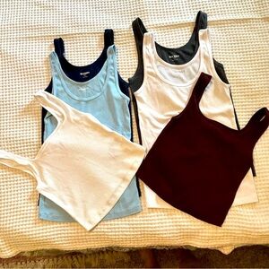 Bundle of 6 • Old Navy Tanks • Small • SHIPS FREE WITH FULL PRICE PURCHASE